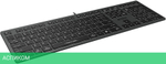 Клавиатура A4Tech Fstyler серый/белая подсветка (FX60H GREY/WHITE)