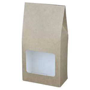 Упаковка для сыпучих продуктов Upack с окном (без пленки) 18,2*9,2*5см 50 шт/упак 550 шт/кор