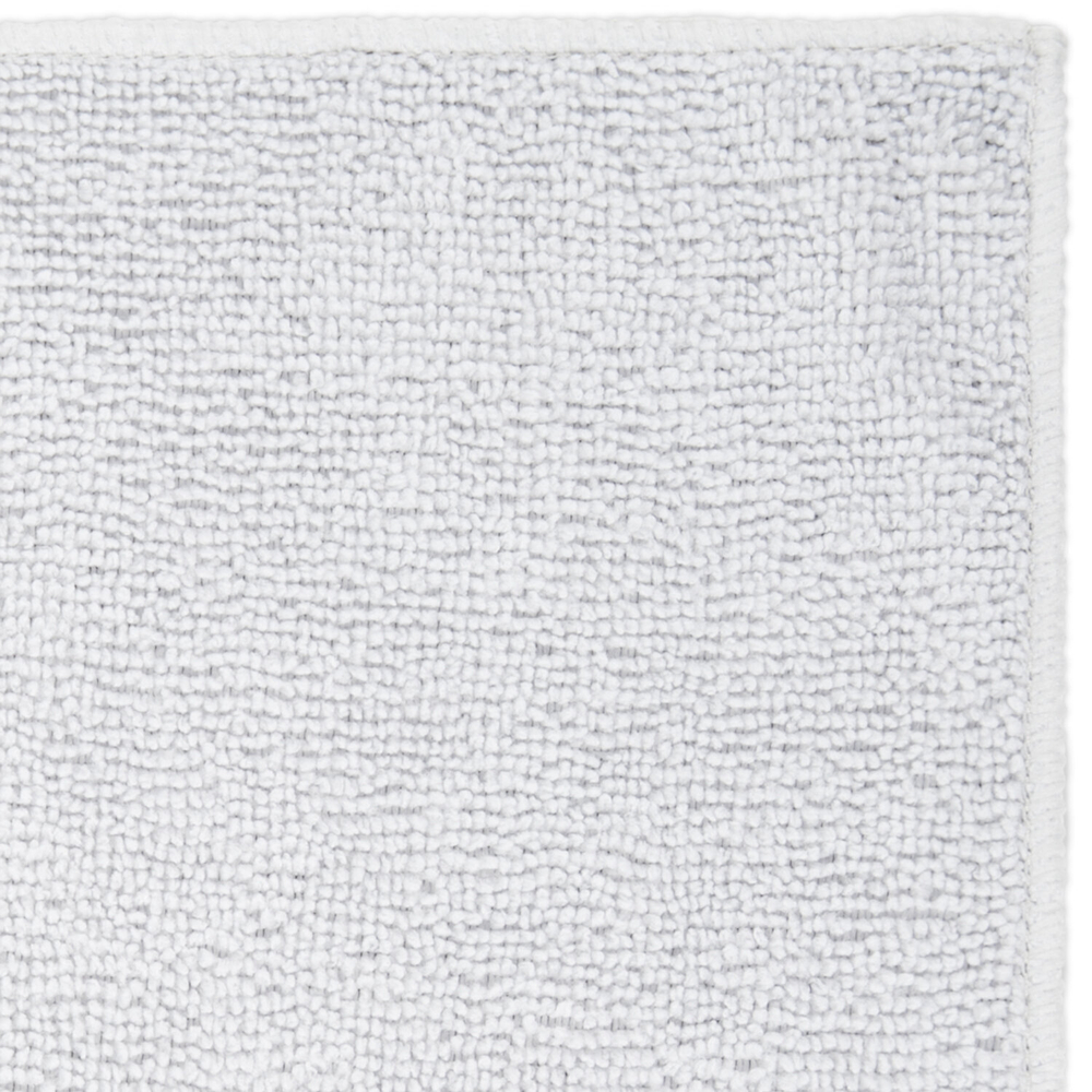 Салфетка из МИКРОФИБРЫ 40х80 см WHITE ULTRA DENSE OVERLOCK белая 280 г/м2 LAIMA HOME (5 штук в упаковке)