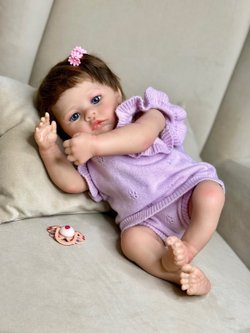 Кукла Реборн мягконабивная 46см (FA-537)