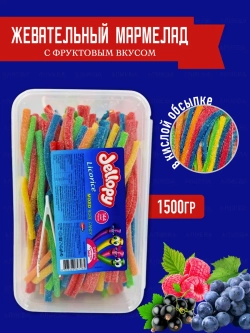 Кислый жевательный мармелад Jellopy , ассорти