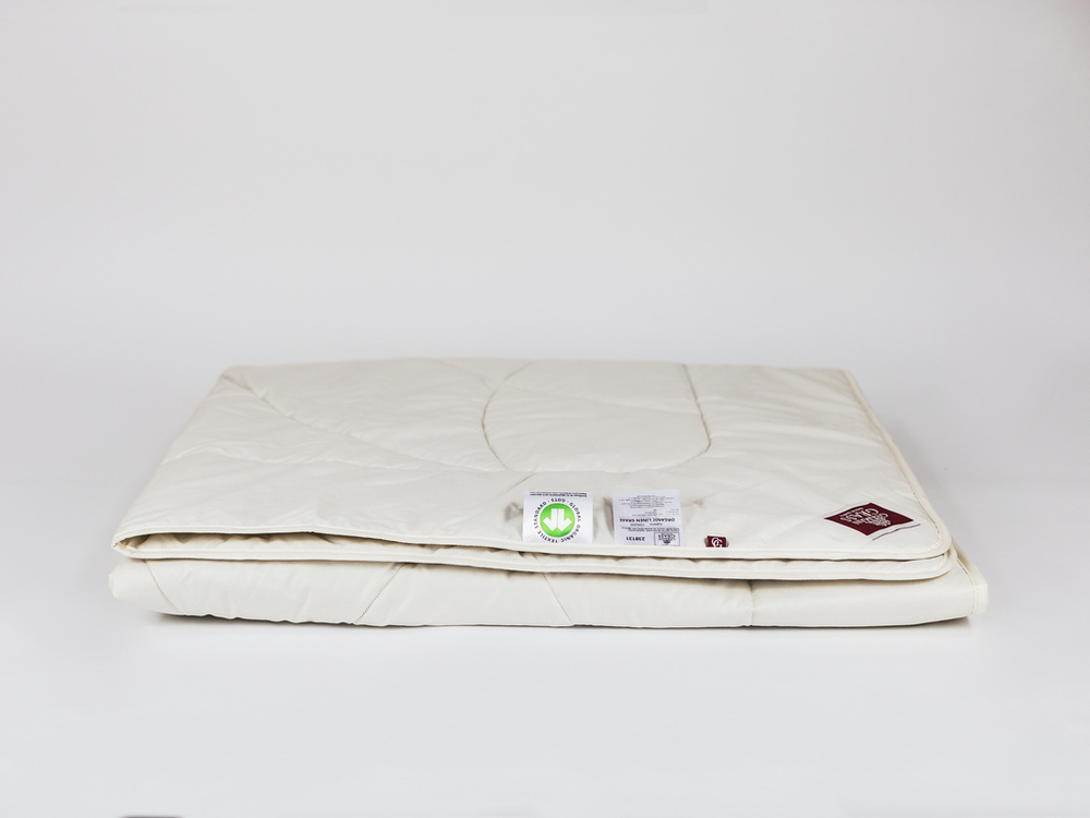 Одеяло легкое German Grass Organic Linen Grass вид