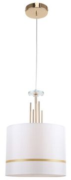 Светильник подвесной 1*Е27 1045/03/01P золото Chart Stilfort