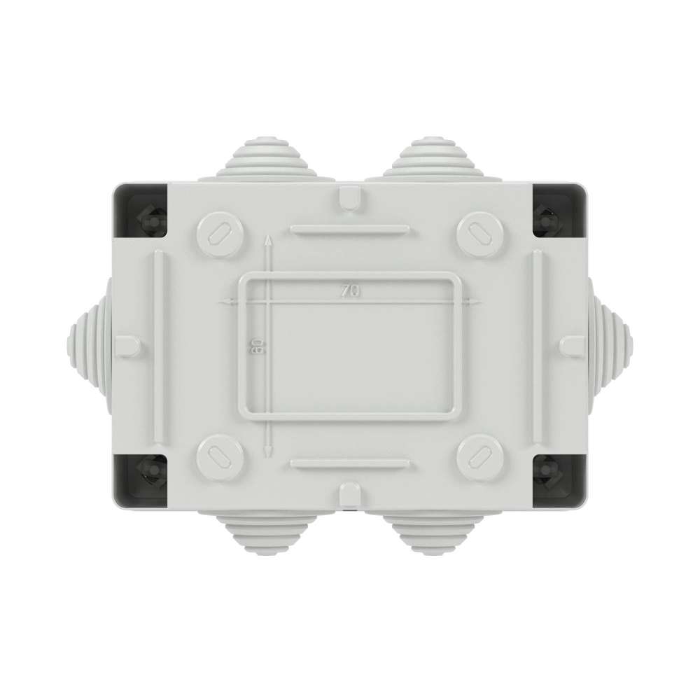 Коробка уравнивания потенциалов, 12 зажимов, 6 вводов  д.25мм,120х80х50мм, IP55