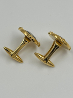 Запонки чёрные с парусником Wedgwood