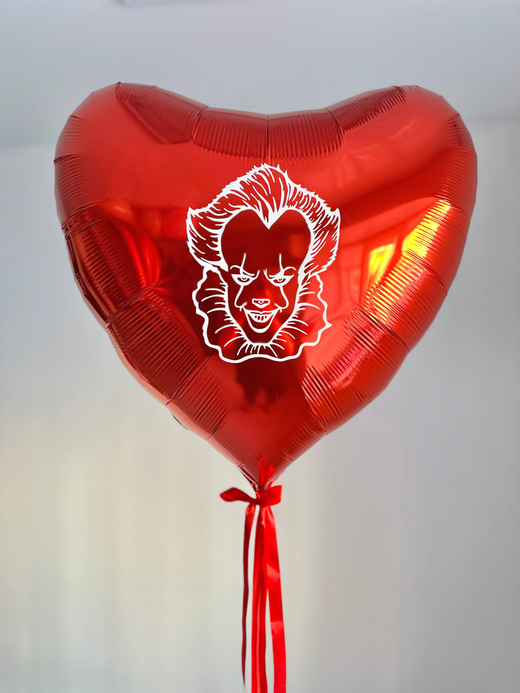 Воздушные гелиевые шары Клоун из Оно/Пеннивайз/Pennywise №4943