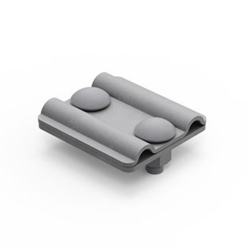 Зажим для параллельного соединения прутка 57х22мм для прутка 8-10мм горячеоцинкованная сталь DKC NG3108