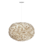 Плафон eos xl, светло-коричневый, d75, 45 см