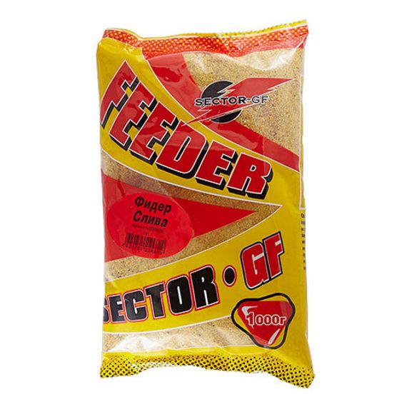 Прикормка GF Sector 1кг ФИДЕР СЛИВА