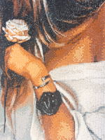 Алмазная картина "Роза"