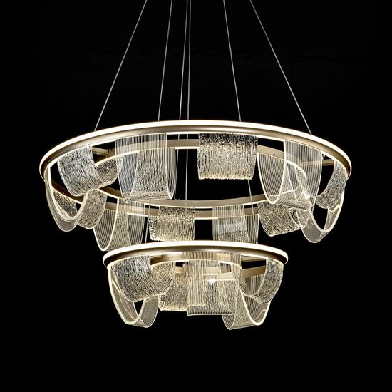 Подвесной cветильник LED4U L7706-800-460 GD