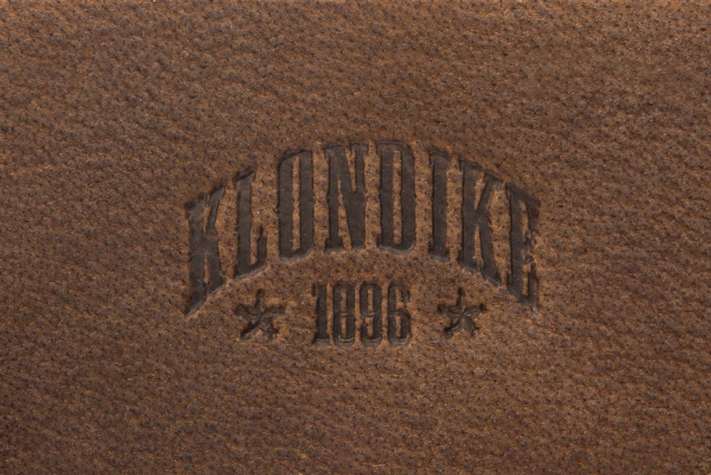 Бумажник Klondike Mary, коричневый, 19,5x10 см