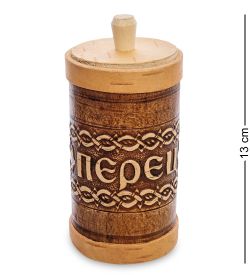 BST-318/ 1 Туесок «Перец» мал. (береста)