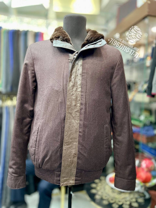 Кашемировая куртка с мехом Loro Piana