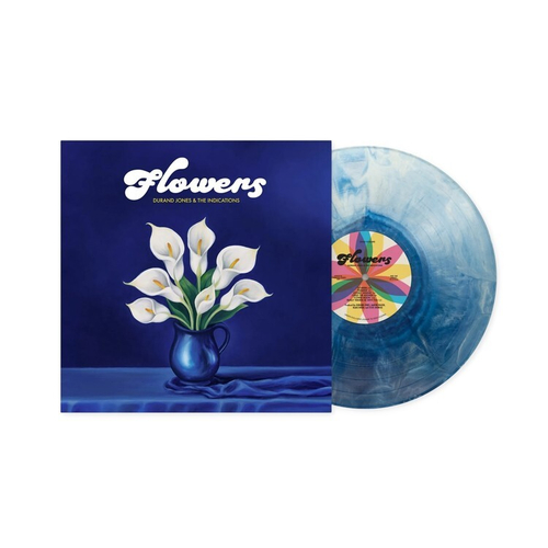 Durand Jones & The Indications - Flowers - Blue [Iceberg Splash] LP