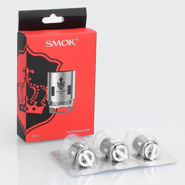 Купить Испаритель SMOK V12 Prince-T10 0.12ohm (3 ШТУКИ)