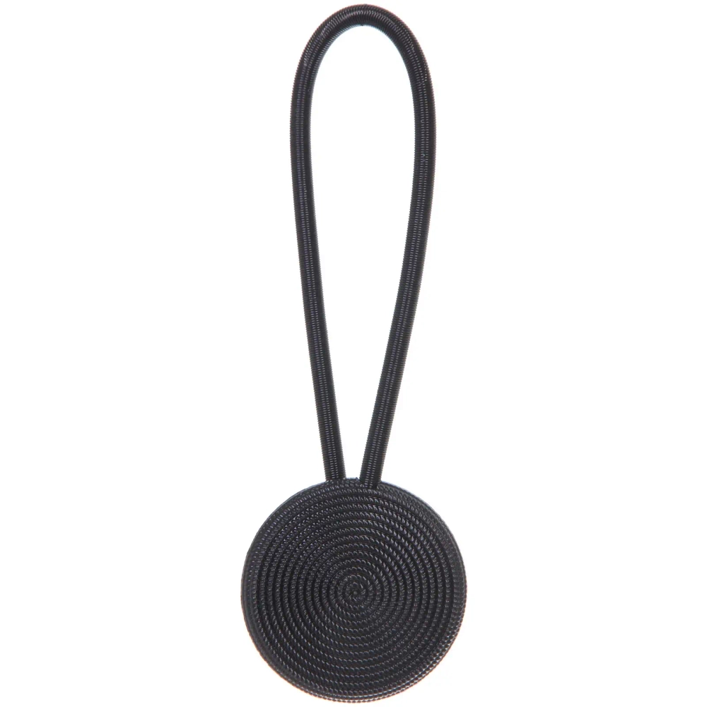 Подхват для штор на магните «Бесконечность черный» 6см S1801