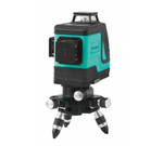 УРОВЕНЬ ЛАЗЕРНЫЙ STURM! 12 ЗЕЛЁНЫХ ЛУЧЕЙ 3X360° 4010-12-AL