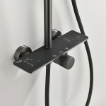 Душевая система Black&white Gravity GL-9104-MB черная матовая
