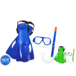 Набор для подводного плавания от 7 лет Freestyle Explora Essential: маска,трубка,ласты Bestway (25019)