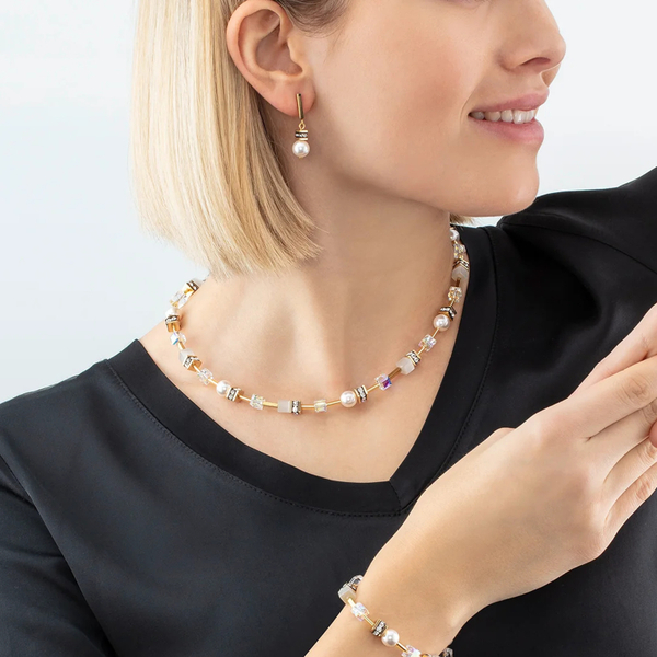 Серьги Coeur de Lion White-Gold 4081/21-1416