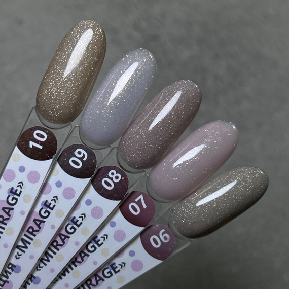 Гель-лак ТМ &quot;HIT gel&quot; №08 Mirage, 9 мл