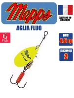 Блесна для рыбалки вращающаяся Mepps AGLIA FLUO