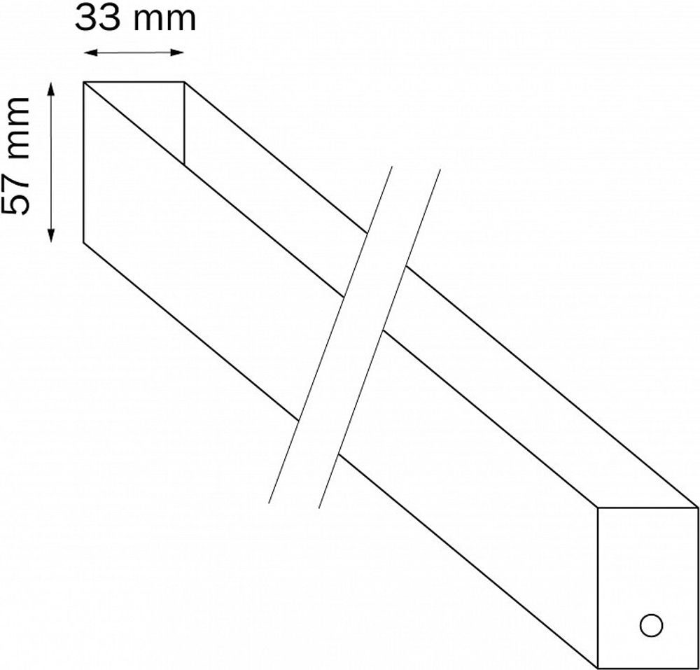 Трек накладной Lightstar Teta 505017