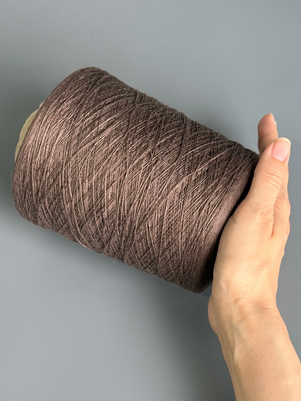 Пряжа TOSCANO Toscolino/2, 2/26(100% лен), 1300 м/100 гр, какао с молоком