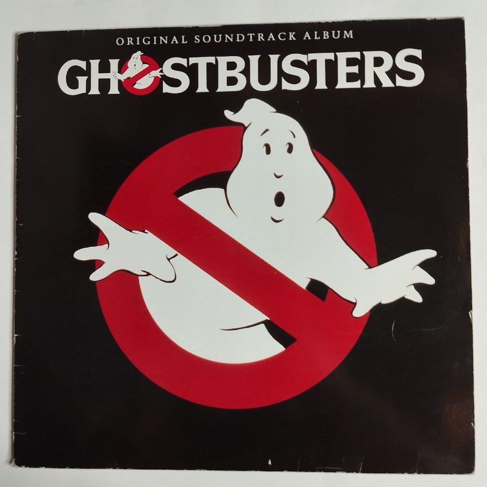 Винтажная виниловая пластинка LP Ghostbusters Soundtrack Album (Germany 1984)