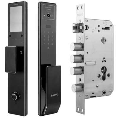 Sanyo D300 Tuya Автоматический умный замок со сканом лица (Face ID)