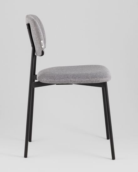 Стул Майло рогожка серый