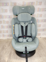 Автокресло детское Indigo E-Tron ISOFIX I-SIZE группа 0/1/2/3 (0-36) зеленый