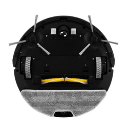 Робот-пылесос Kitfort КТ-566, 25 Вт, сухая/влажная уборка, 0.5 л, 90-120 мин, чёрный