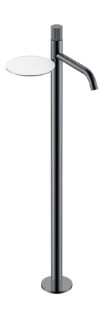 Смеситель STICK напольный для умыв. SHINE GUN METAL LINEA