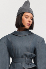 Платье из денима мини