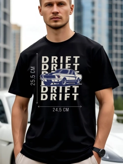 Футболка мужская y2k с принтом машиной