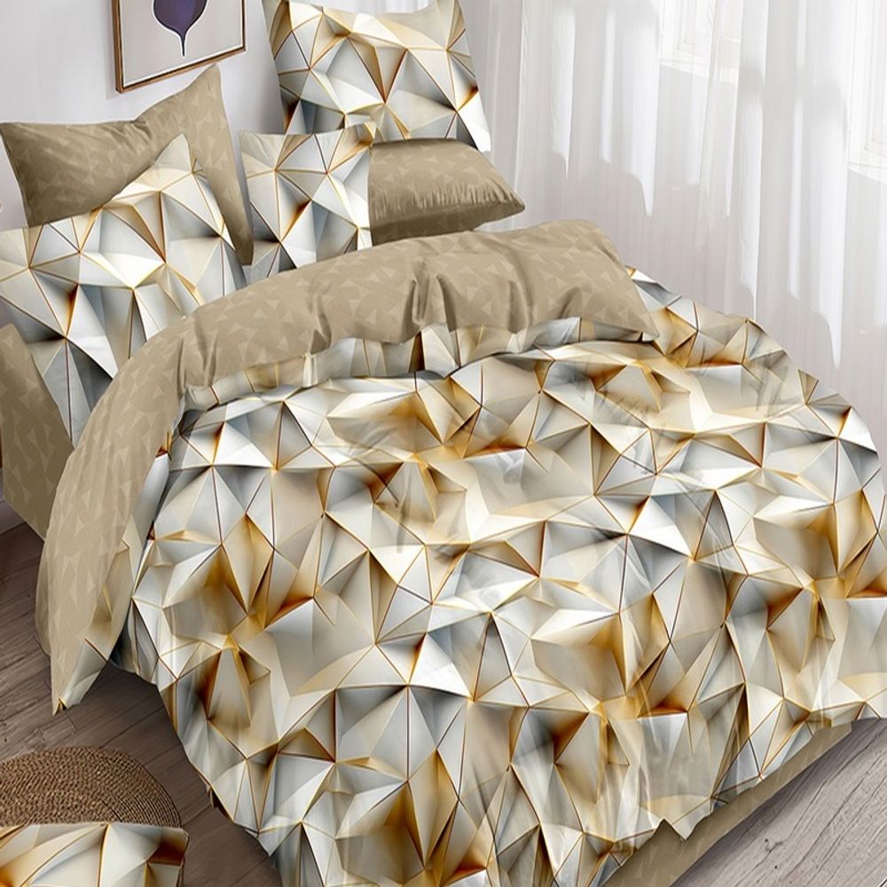 Комплект постельного белья "П37. IM1251", поплин, 100% хлопок, Россия.