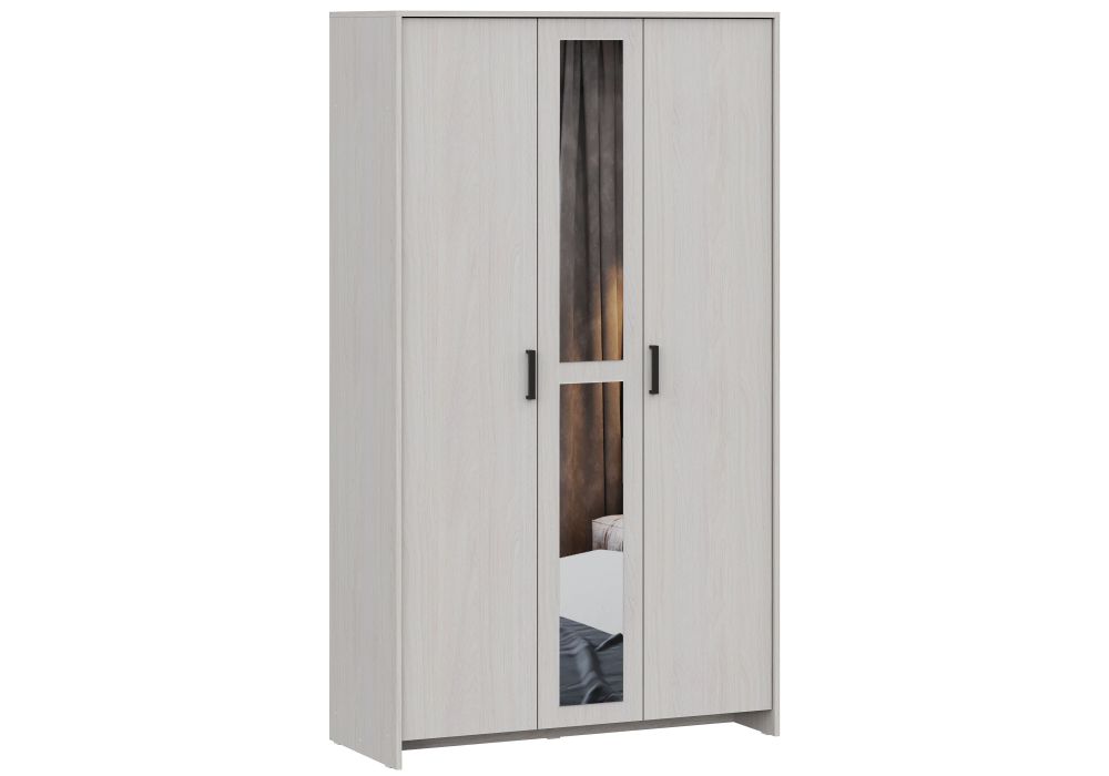 Шкаф трехстворчатый Taika ясень анкор светлый