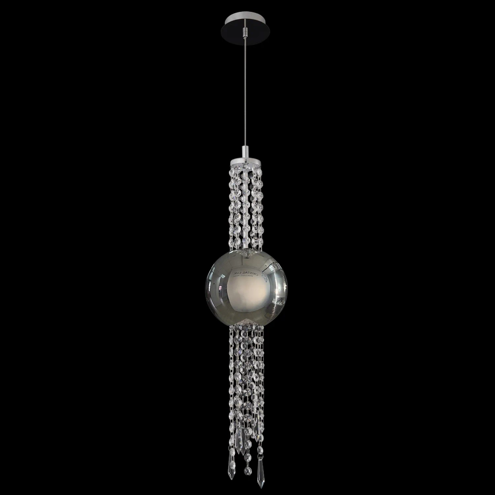 Светильник подвесной Crystal Lux NAVAJO SP3W LED CHROME
