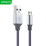 Кабель APPACS AP03156m, microUSB, 5V/2.4A, 1 метр