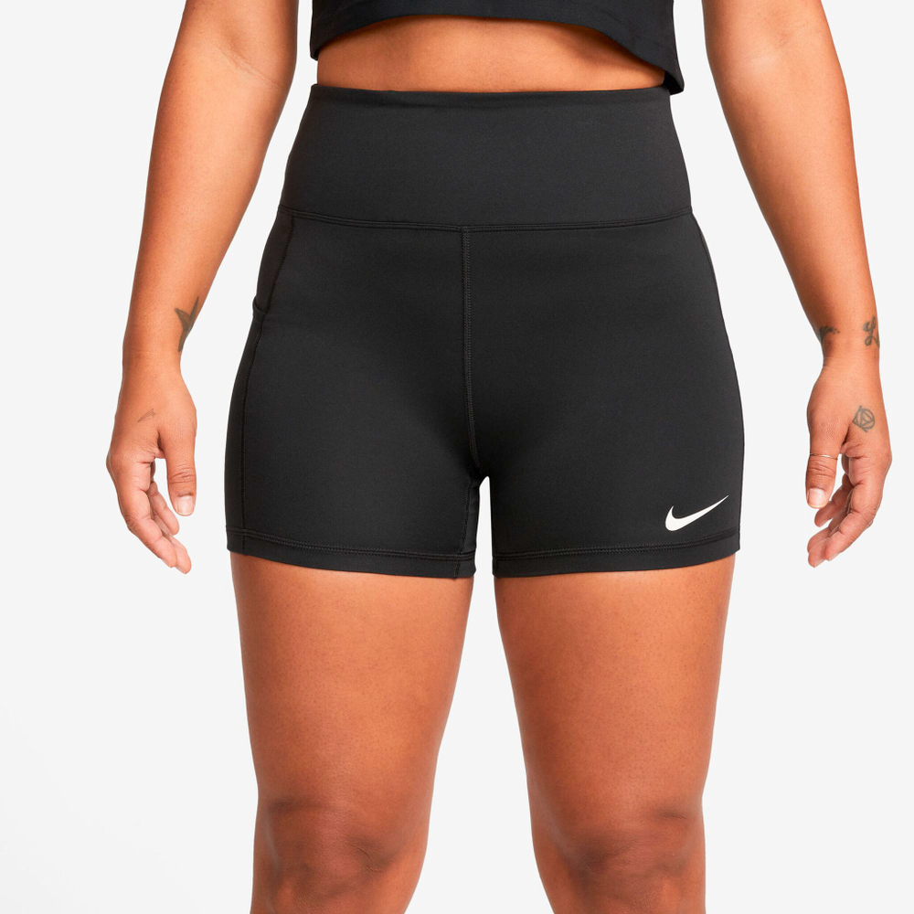 Женские теннисные шорты Nike Dri-Fit Club Heritage 4in Ball Shorts Women - Black