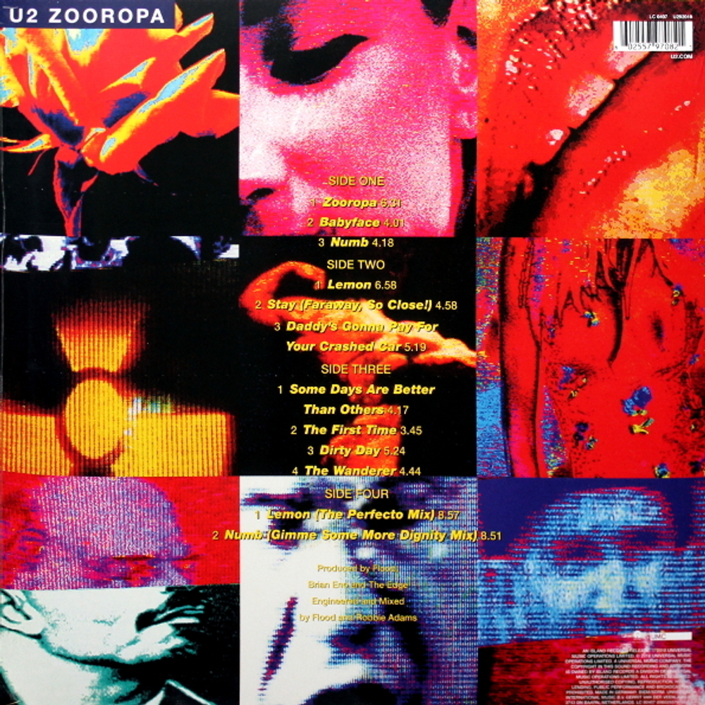 U2 / Zooropa (2LP)