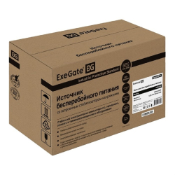 Exegate EX292764RUS ИБП ExeGate SpecialPro UNB-600.LED.AVR.2SH.RJ.USB &lt;600VA/360W, LED, AVR, 2*Schuko, RJ45/11, USB, Black&gt;