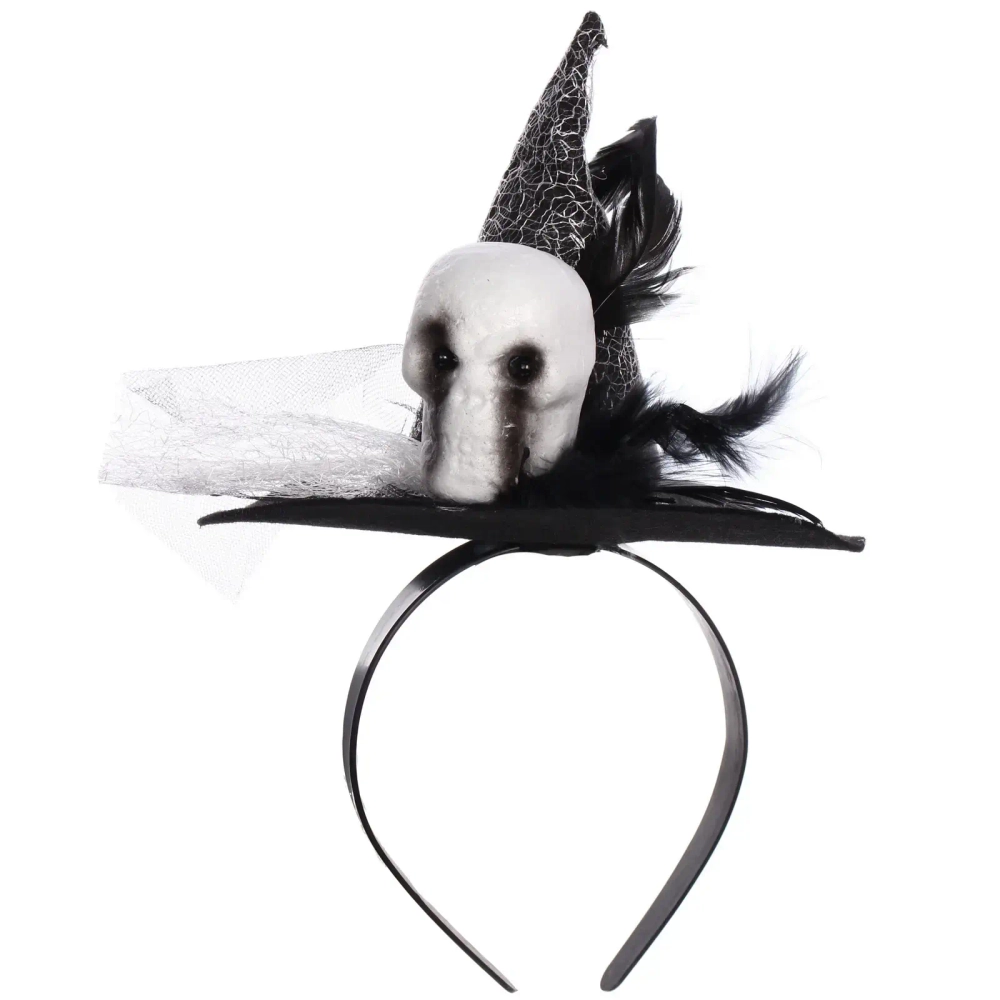 Ободок карнавальный «Helloween - Зловещий череп»