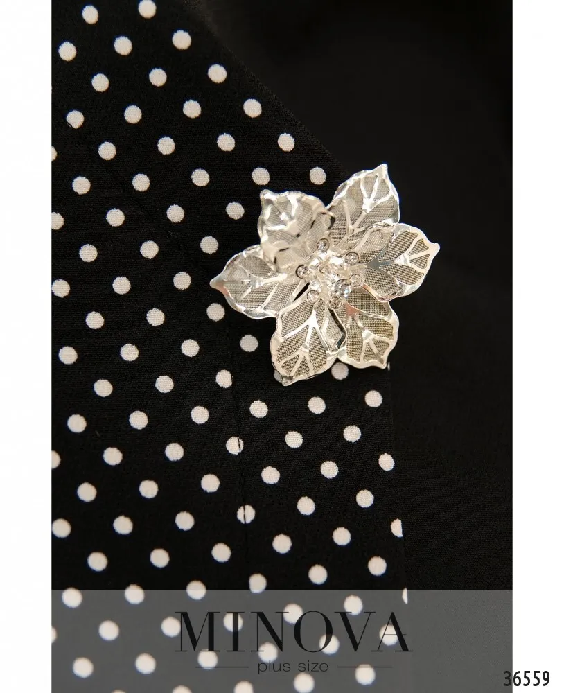 Платье 103-1-черный Minova