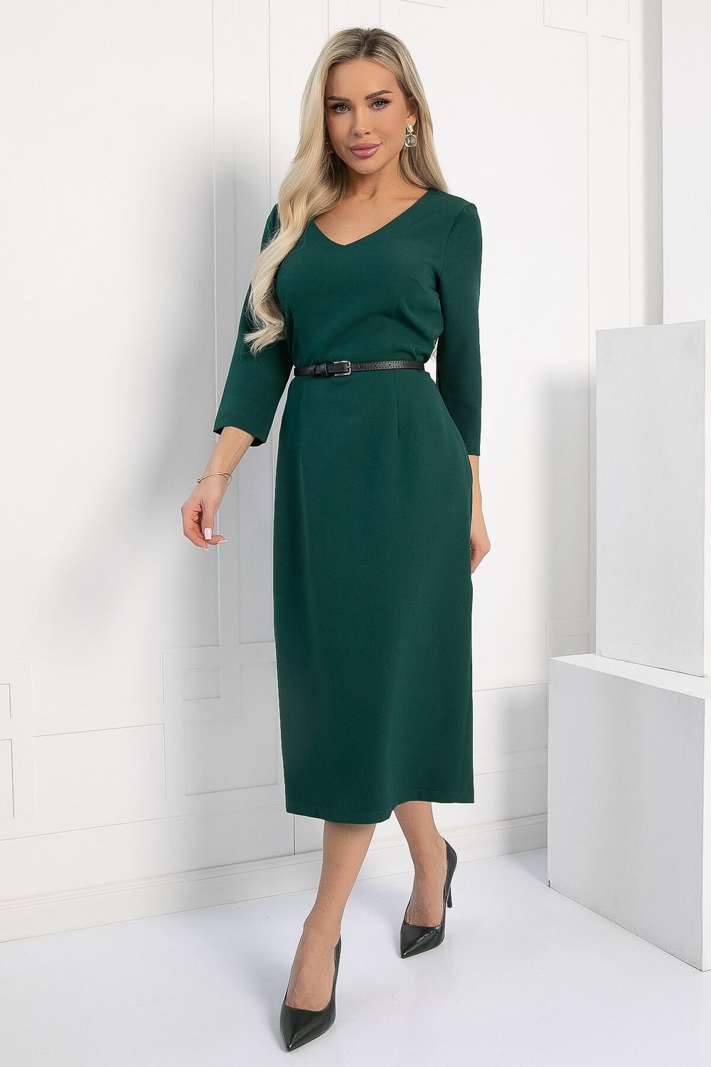 Платье Верба (изумруд) П12154-25 LT Collection