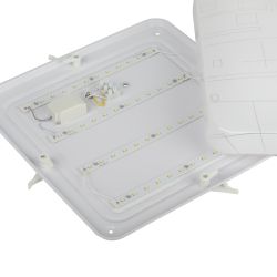 Светильник потолочный светодиодный ЭРА Классик без ДУ SPB-6-24 Nancy S 24Вт 4000K квадратный