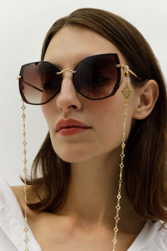 Цепочка для очков клевер