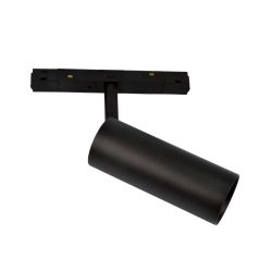 ULB-M60-12W-4000K-35 BLACK Светильник-прожектор светодиодный трековый. Для магнитного шинопровода. 900 Лм. Белый свет 4000К. Черный. ТМ Uniel